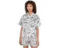 Toile Cotton Sateen Short Pajama Set