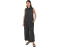 Рубашка Petite Puckered Organic Linen Grid Classic Collar Shirt Eileen Fisher из льна