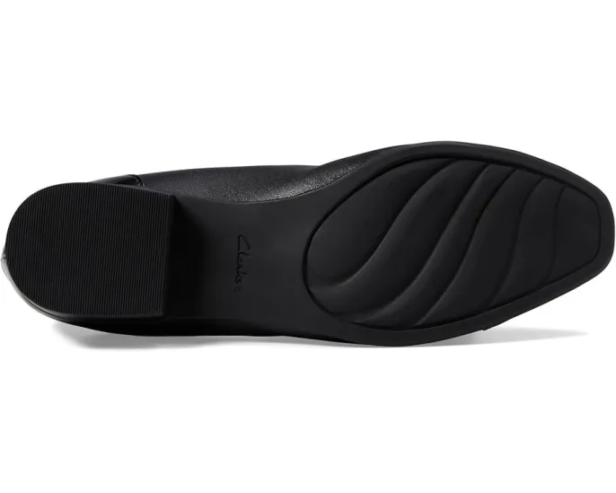 Туфли Clarks Juliet Step на удобном каблуке с квадратным носком