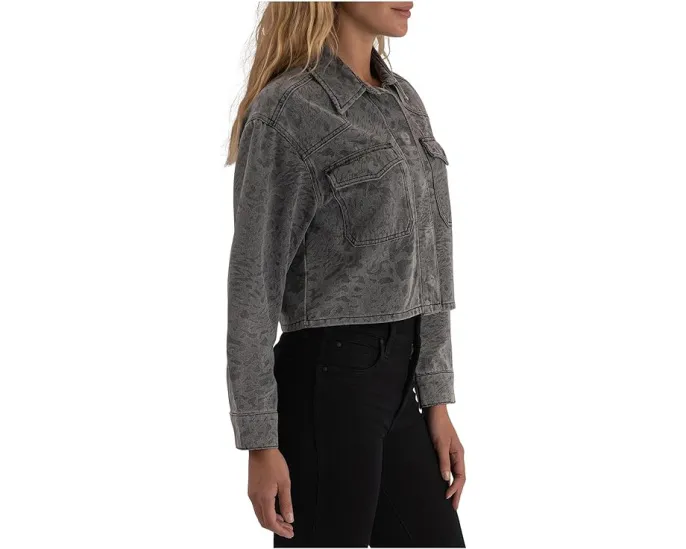 Короткий жакет KUT from the Kloth Miley с накладными карманами