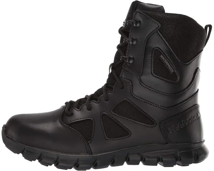 Reebok Work 8" Sublite Cushion Tactical тактические ботинки черные
