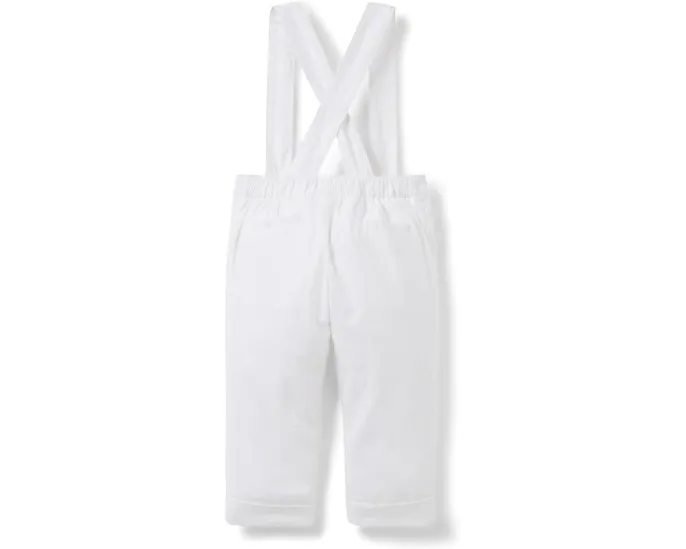 Льняные брюки на лямках Janie and Jack для младенцев