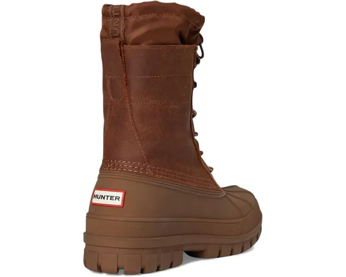 Водонепроницаемые ботинки Hunter Skylar до середины икры из премиальной кожи