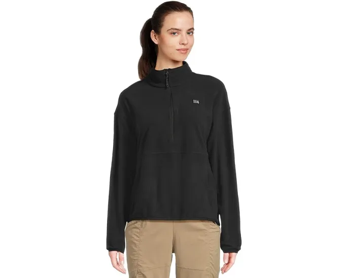 Кофта Mountain Hardwear Microchill с молнией половинкой и карманом кенгуру