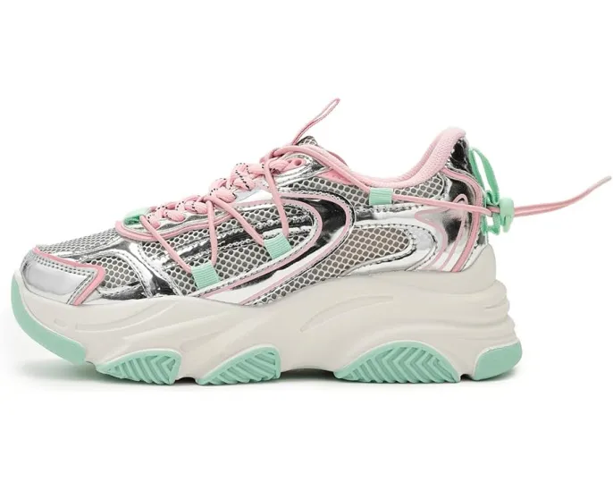 Детские кроссовки Steve Madden Kids Key с массивной подошвой и металлическими вставками