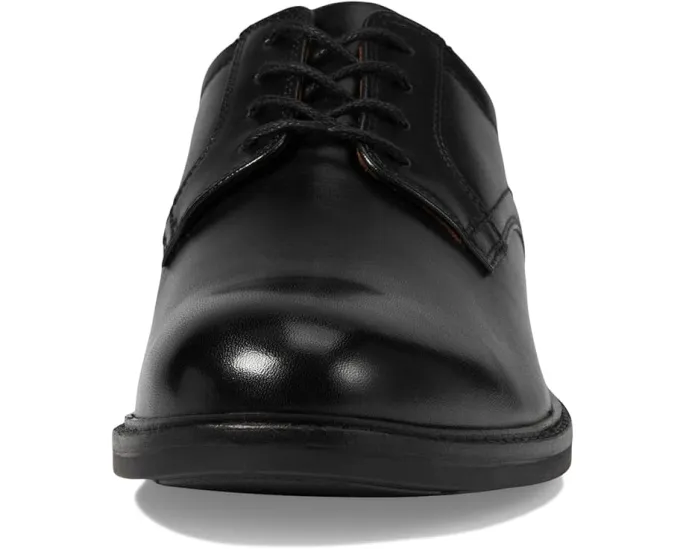 Туфли Johnston & Murphy Mason Plain Toe из натуральной кожи с круглым носком