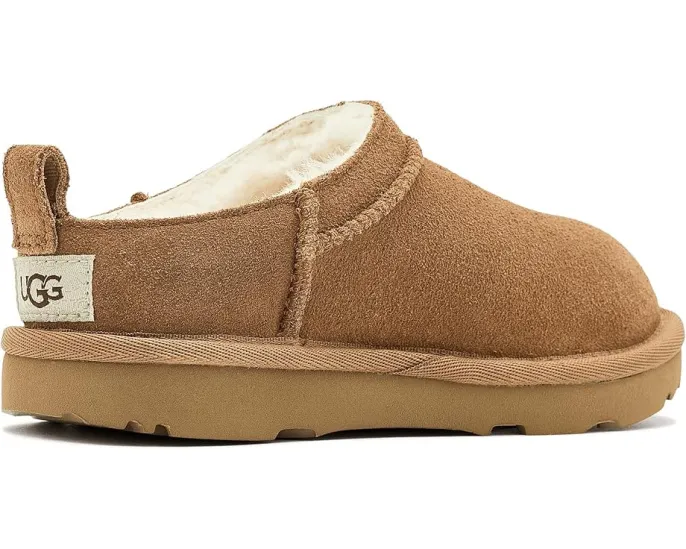 Детские угги UGG Kids Classic Micro из замши с овечьей шерстью и водоотталкивающей пропиткой