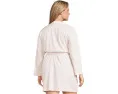 Халат Skin Natural Skin Juliana большого размера из органического хлопка с поясом
