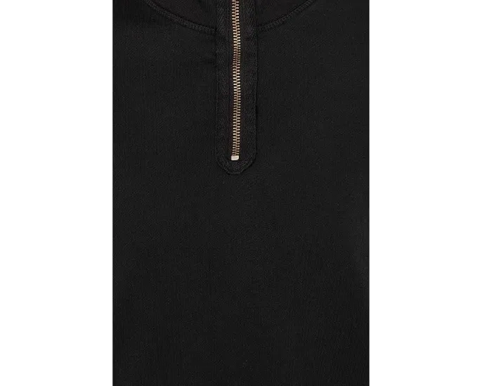 Свитшот с длинным рукавом и воротником-воронкой на полумолнии Mod-o-doc