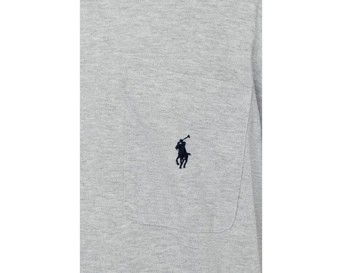Футболка Polo Ralph Lauren с карманом и коротким рукавом из сетки