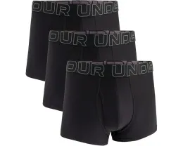 Набор из 3 боксеров Under Armour Performance Tech Solid длиной 3 дюйма (7.62 см) с технологией быстрого высыхания