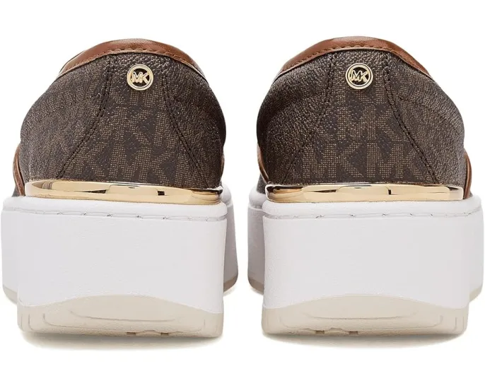 MICHAEL Michael Kors Слипоны Dottie Slip-On на платформе с фирменным принтом