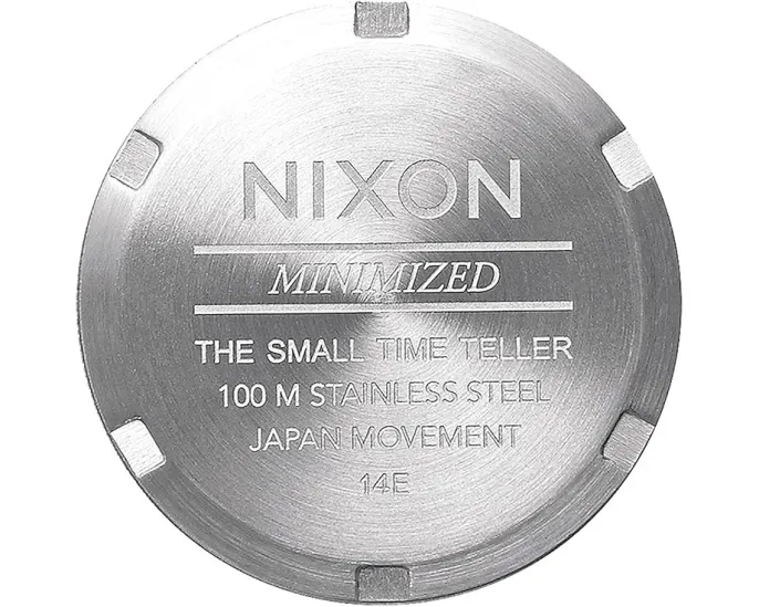 Часы Nixon Small Time Teller P из нержавеющей стали с японским кварцевым механизмом
