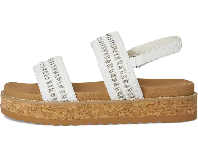 Детские сандалии Steve Madden Kids Buggy на платформе с регулируемым ремешком