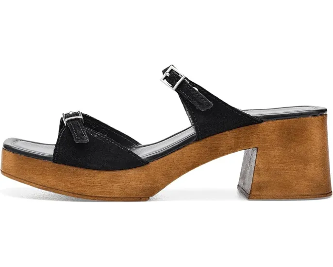 Клоги Beck с пряжкой на деревянной подошве и квадратным носком Free People