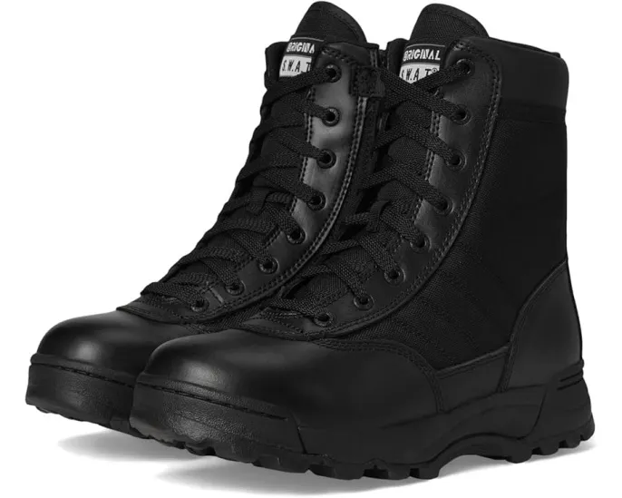 Ботинки Original S.W.A.T. Classic 9 дюймов с боковой молнией из цельной кожи