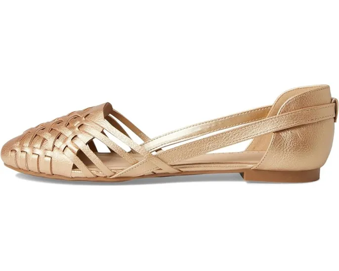 Балетки Ekko с плетеным узором и круглым носком Journee Collection