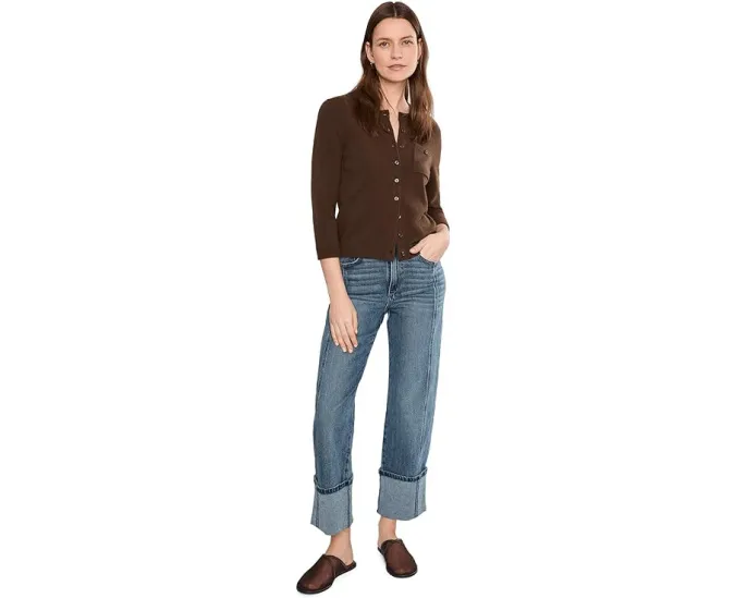 Джинсы Joe's Jeans The Margot с манжетами и высокой талией