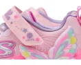 Детские кроссовки SKECHERS KIDS Butterfly Bliss со светящейся подошвой и стразами