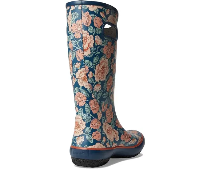 Резиновые сапоги Bogs Rainboot с цветочным принтом и стальной стелькой