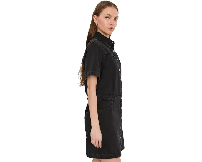 Джинсовое платье Levi's Premium с кнопками и карманами в стиле вестерн