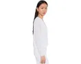 Petite Organic Linen Cotton V-neck Cardigan