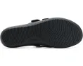 Сандалии Laurieann Opal Clarks из кожи с регулируемыми пряжками и мягкой амортизацией