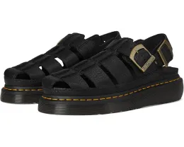 Сандалии Dr. Martens Wrenlie на платформе Quad Shore с пряжкой