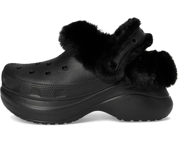 Кроксы Crocs Bae с утепленной подкладкой и контурной подошвой на платформе