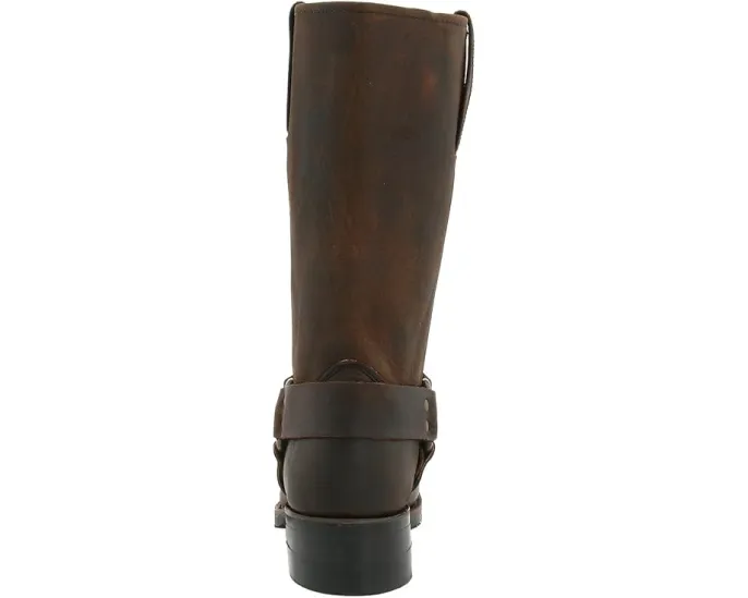 Ковбойские ботинки Frye Harness 12R из грубой кожи с упором