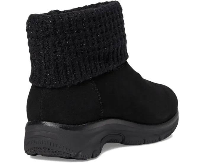 Ботинки SKECHERS Easy Going Cozy Lovin Hands Free Slip-ins с воротником из свитера