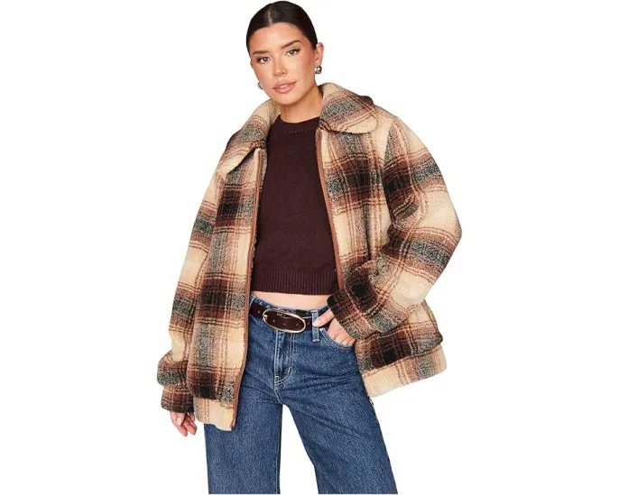 Куртка Show Me Your Mumu Hunter Jacket Homestead из искусственного шерпа