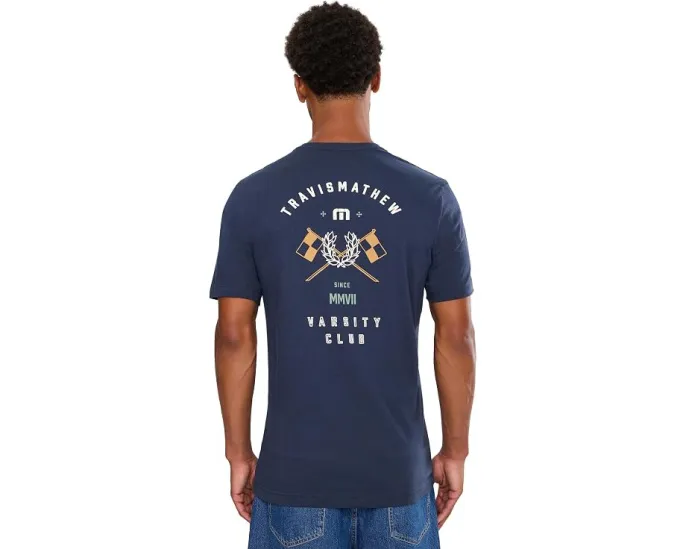 Футболка TravisMathew Varsity Club с круглым вырезом