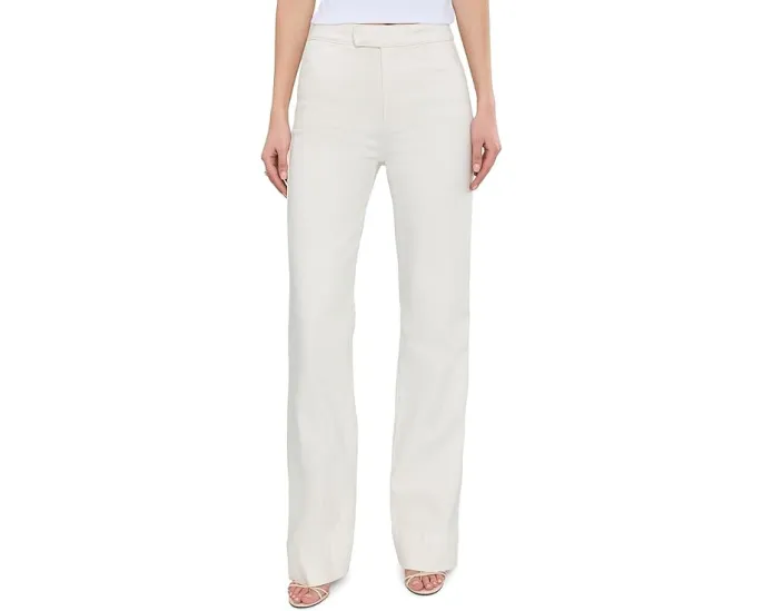 Брюки-джинсы Stevie Boot Trouser от Paige с карманами Jolene в тональном экрю