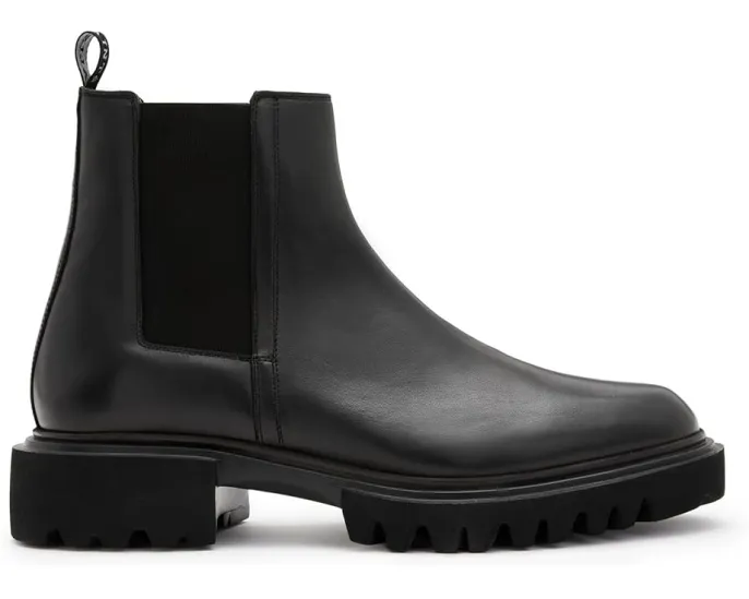 Ботинки Chelsea AllSaints Vince из премиальной кожи на тракторной подошве