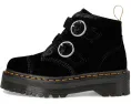 Веганские ботинки Dr. Martens Vegan Devon Velvet Platform на платформе