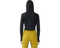 Кроп-худи Mountain Hardwear Crater Lake Crop Zip с защитой UPF 50