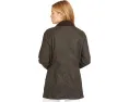 Barbour Classic Beadnell вощеная куртка из хлопка с клетчатой подкладкой