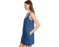 Платье-мини с V-образным вырезом Madewell в оттенке Марина Блю
