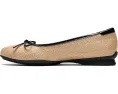 Балетки Clarks Jazmynn Bow со стелькой Ultimate Comfort и подошвой из термопластичной резины