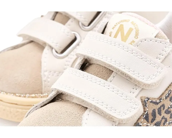 Детские кроссовки Naturino Pinn VL с амортизирующей подошвой и застежкой на липучках