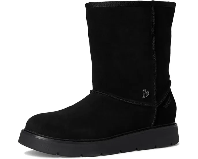 Ботинки SKECHERS Keepsakes Cozy Mid с шерстяной подкладкой и технологией Hands Free Slip-ins