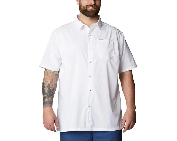 Рубашка Columbia Big & Tall Slack Tide Camp с технологией Omni-Wick и UPF 50