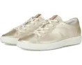 Кроссовки ECCO Soft 7 Floral из натуральной кожи с цветочным принтом