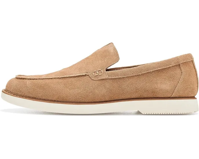 Замшевые лоферы TOMS Marcos на устойчивом каблуке