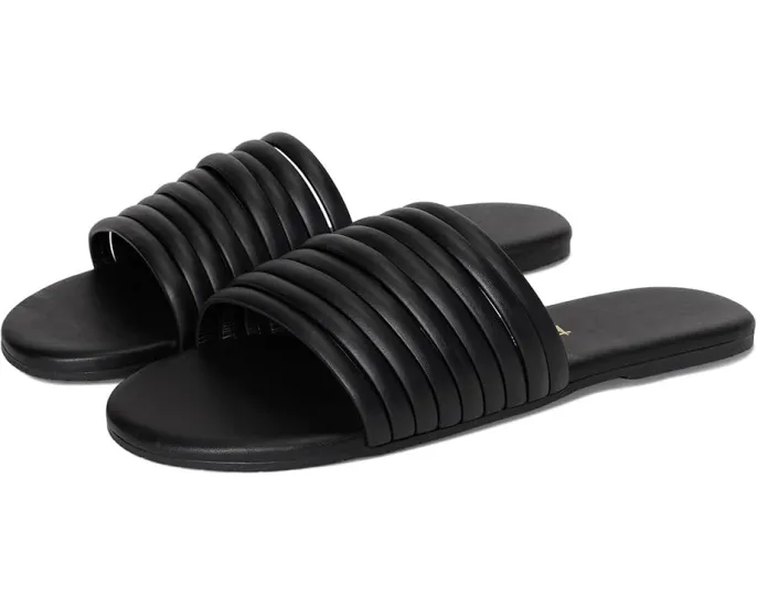 Кожаные сандалии TKEES Caro с открытым круглым носком