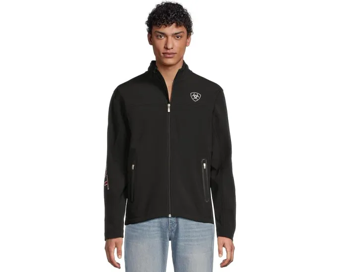 Ariat куртка New Team Softshell Mexico с флисовой подкладкой