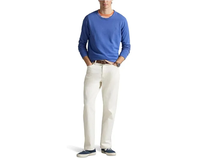 Свитшот Polo Ralph Lauren French Terry из футера с круглым вырезом