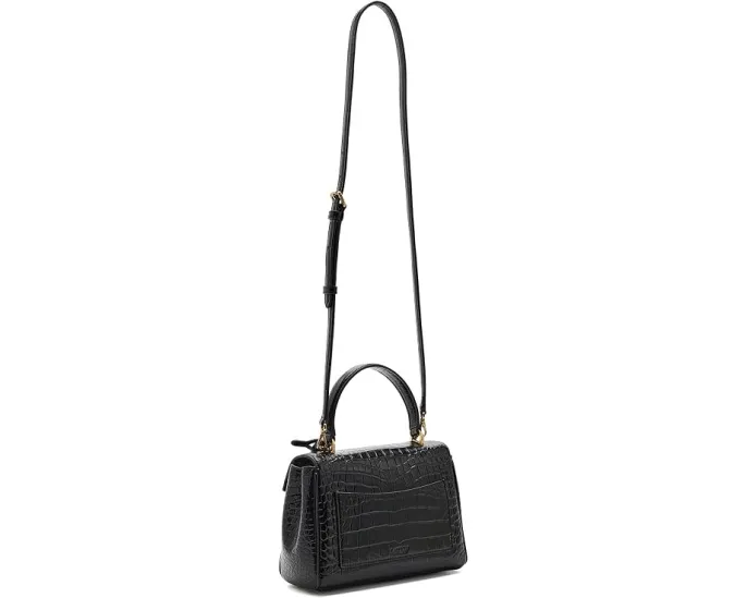 Сумка Lauren Ralph Lauren Croc-Embossed Small Farrah Soft Satchel