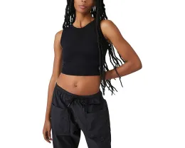 Топ FP Movement Free Throw Muscle из компрессионной ткани с ребристым краем